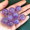 Magicun Crystal~Natural amethyst ball Brazilian amethyst ball for the wholesale of Buddha water  natur stones and crystals