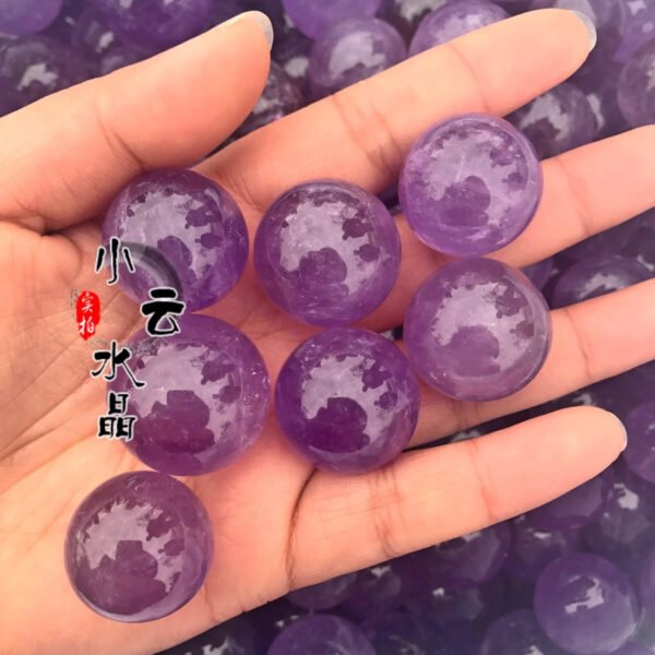 Magicun Crystal~Natural amethyst ball Brazilian amethyst ball for the wholesale of Buddha water  natur stones and crystals
