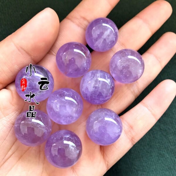 Magicun Crystal~Natural amethyst ball Brazilian amethyst ball for the wholesale of Buddha water  natur stones and crystals
