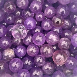 Magicun Crystal~Natural amethyst ball Brazilian amethyst ball for the wholesale of Buddha water  natur stones and crystals