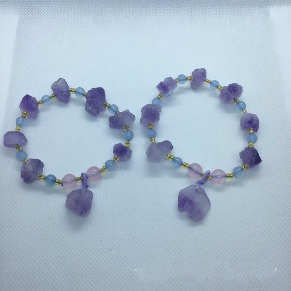 Magicun Crystal~Natural amethyst bracelet amethyst stone