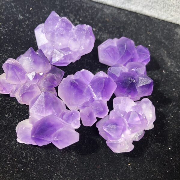 Magicun Crystal~Natural amethyst single crystal original stone purple tooth original stone lavender amethyst single crystal Buddhist supplies