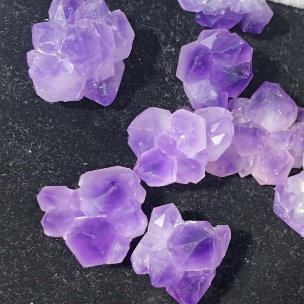 Magicun Crystal~Natural amethyst single crystal original stone purple tooth original stone lavender amethyst single crystal Buddhist supplies