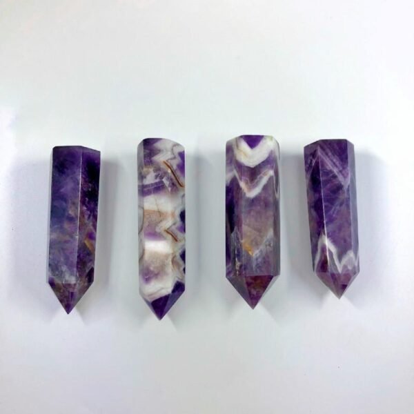 Magicun Crystal~Natural amethyst stone Natural Amethyst Crystal Point Mineral Ornament Healing Home Decoration Study Room Decoration DIY Gifts