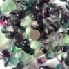 Magicun Crystal~Natural color fluorite rainbow crystal natural gravel original stone polished fish tank stone landscaping decoration