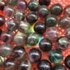 Magicun Crystal~Natural color striped fluorite ball with play pieces Colorful fluorite ball ornaments  Ornamental stone