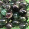 Magicun Crystal~Natural color striped fluorite ball with play pieces Colorful fluorite ball ornaments  Ornamental stone