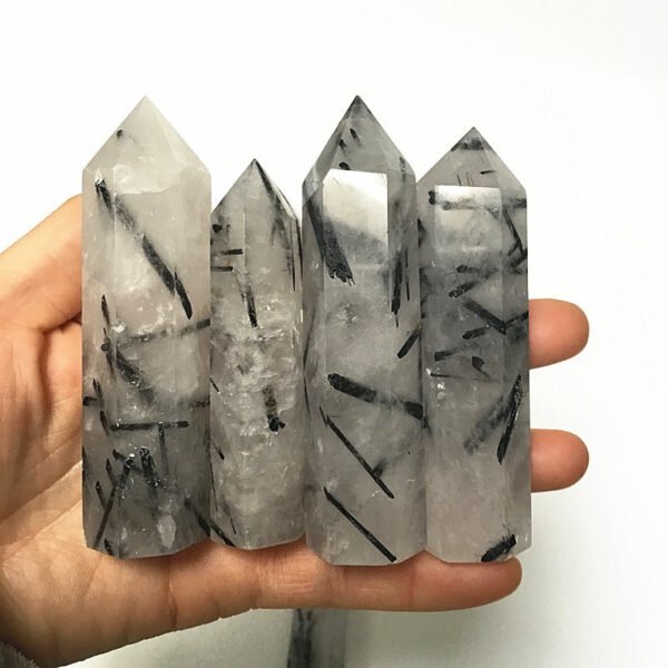 Magicun Crystal~Natural crystal column natural black crystal column energy column