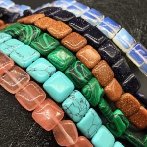 Magicun Crystal~Natural crystal  stones 12mm  agate  Tigerseye   gem stone beads for gift jewelry DIY making design