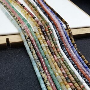 Magicun Crystal~Natural crystal stoness 4mm  DIY materials  round loose beads for jewelry DIY making design stone diy bracelet woman necklace