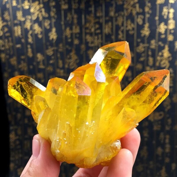 Magicun Crystal~Natural electroplate clusters Crystal  stone mines Degaussing stone Aquarium stone  small ornaments