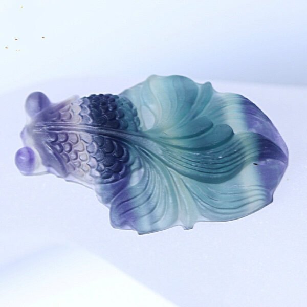 Magicun Crystal~Natural fluorite pendant Colorful fluorite clothes chain  pendant mineral  quartz crystals