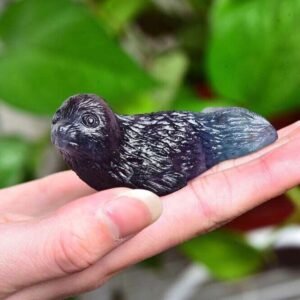 Magicun Crystal~Natural fluorite seal seal lucky town house Feng Shui transfer ball  table decoration  accessoriescrystal home decor