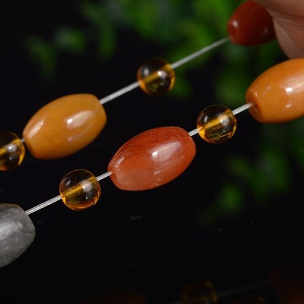 Magicun Crystal~Natural gold bead bracelet Buddha Bracelet  Beads Bracelets Bangles Women Yoga Prayer Bracelet Buddhist