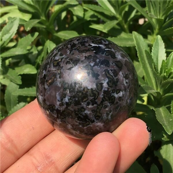 Magicun Crystal~Natural gray ball ornaments gray feldspar ball ornaments ornaments town house living room study