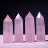 Magicun Crystal~Natural powder crystal six prisms powder crystal single tip column 7cm 8cm 9cm 10cm 11cm