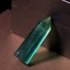 Magicun Crystal~Natural rough stone ornaments green fluorite hexagonal crystal column colorful  ornaments blue wholesale 	 quartz crystals