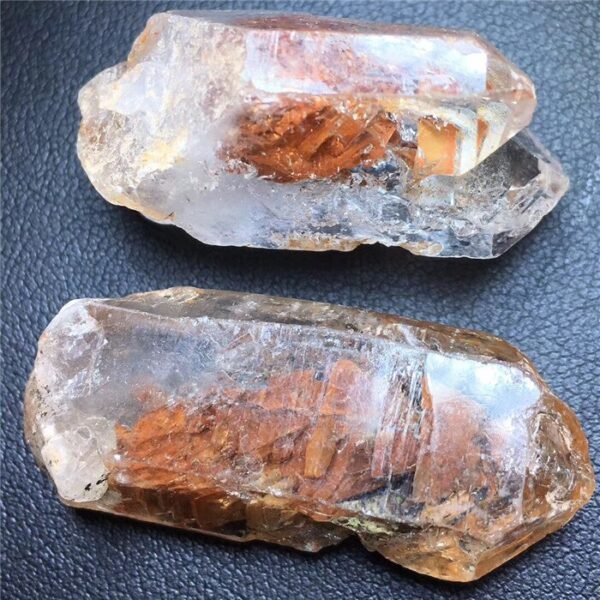 Magicun Crystal~Natural white crystal humerus hollow hole backbone stone Master high frequency energy arrangement crystal healing stone