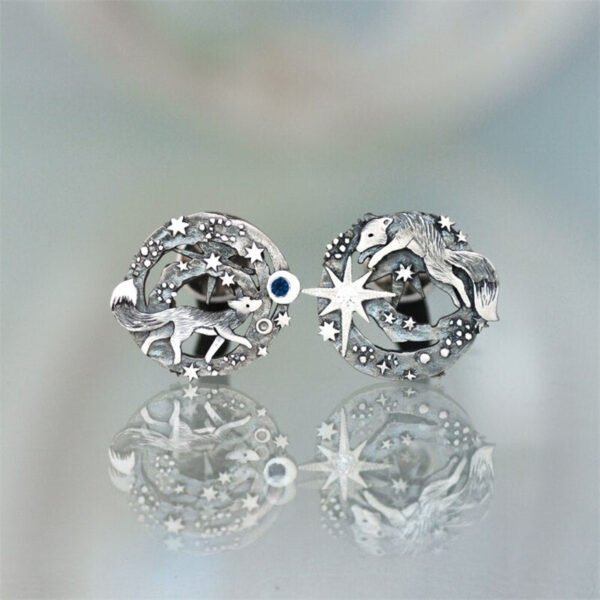 Smiley Sun Vine Leaf Geometric Triangle Shape Pendant