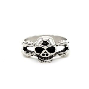 Magic Ring~ Mens Boys Vintage 316L Stainless Steel Rugged Skull Rings Fashion Punk Party Biker Jewelry HF696