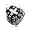 Magic Ring~Never Fade Punk Ring Casting Skull Viking Cross for Men Vintage Biker Party Gift Gothic Male Jewelry Hand Accessories HF062
