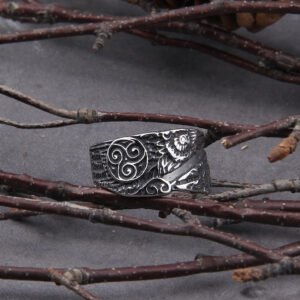 Never-Fade-Stainless-Steel-Viking-Raven-Statement-Rings-Men-Vintage-Nordic-Viking-Totem-Odin-Men-Rings Never Fade Stainless Steel Viking Raven Statement Rings Men Vintage Nordic Viking Totem Odin Men Rings Jewelry