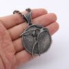 Viking Magic~New Arrival Wizard wolf head pendant necklace for Geralt necklace with a The Wild Hunt 3 Figure TV