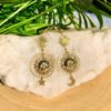 New Gold Color Sun Mismatch Star and Moon Earrings Charm Celestial Moonchild Sun Face with BOHO Creativity Jewelry Women Gift|Drop Earrings|