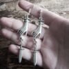 New Goth Blood Sword Hoop Earrings Ring Sword Classic Eardrop Big Sword