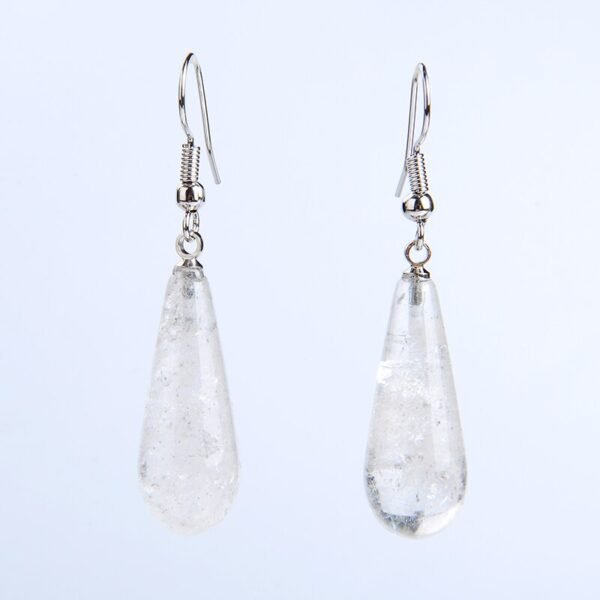 Earrings Natural Stones Crystals | Earrings Women Natural Stone - New Women Jewelry