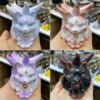 Nine-tailed Fox Crystal Ball Resin Base Shpere Display Stand Beautiful Cute Crafts Ornaments Gift Suitable for 4-10cm Ball
