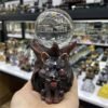 Nine-tailed Fox Crystal Ball Resin Base Shpere Display Stand Beautiful Cute Crafts Ornaments Gift Suitable for 4-10cm Ball