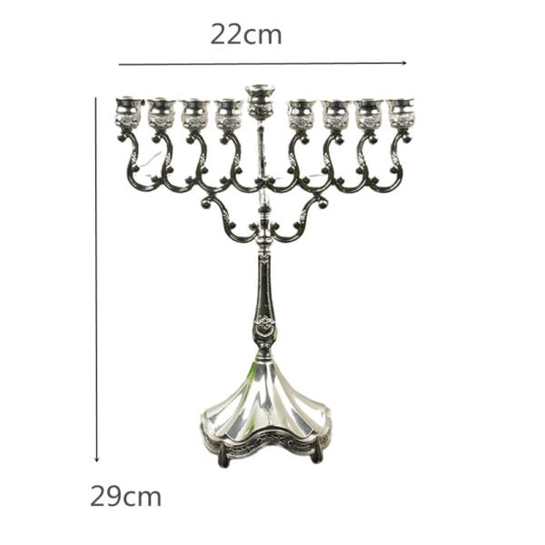 Nordic Candle Holder Metal 9 Branch Wedding Decoration Candlestick Home Decor Candelabra Vintage