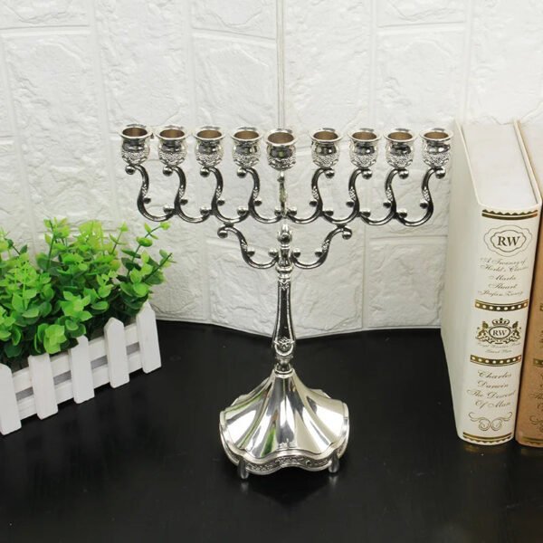 Nordic Candle Holder Metal 9 Branch Wedding Decoration Candlestick Home Decor Candelabra Vintage