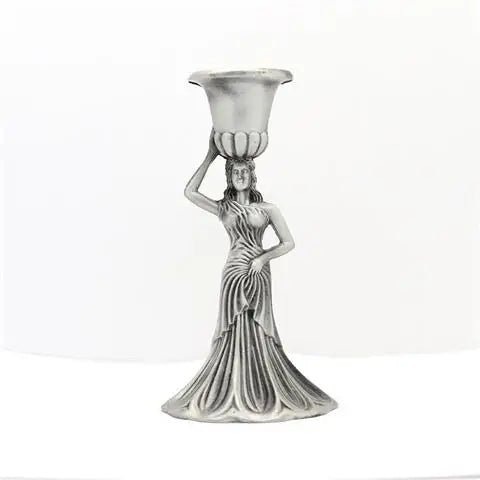 Nordic Candle Holder Metal Wedding Decoration Angel Candlestick Church Utensils Home Decor Candelabra