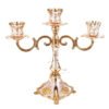 Nordic Candle Holder Turkish Candlestick Three/Five Branch Alloy Home Decoration Metal European Candelabra