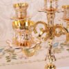 Nordic Candle Holder Turkish Candlestick Three/Five Branch Alloy Home Decoration Metal European Candelabra