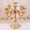 Nordic Candle Holder Turkish Candlestick Three/Five Branch Alloy Home Decoration Metal European Candelabra