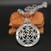 New Magicun Viking~Nordic medieval vintage Viking pendant slavic smybol Protection Amulet wolf necklace jewellery