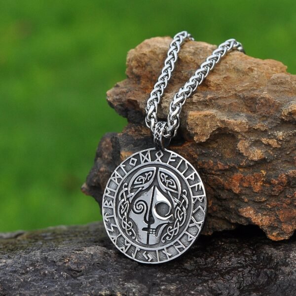 Norse Myth Stainless Steel Pendant Necklace Good Quality Viking Jewelry