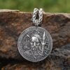 Norse Myth Stainless Steel Pendant Necklace Good Quality Viking Jewelry