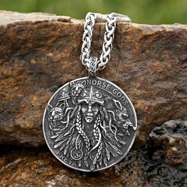 Norse Myth Stainless Steel Pendant Necklace Good Quality Viking Jewelry