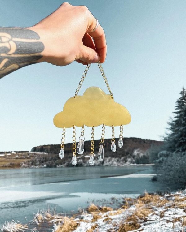 Original Design Handmade Cloud Suncatcher Sun Catcher Crystal Light Catcher
