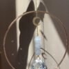 Original Handmade Sun Catcher - Suncatcher with selenite spheres, sun + moon charms suncatcher Gold Plated