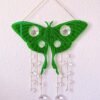 Original Handmade Sun Catcher - large butterfly suncatcher silver Plated