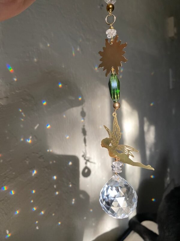 Original Handmade fairy Crystal Rainbow Maker jewelry SunCatcher