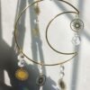 Original Handmade large Moon and mini Stars Suncatcher | Celestial Suncatcher | Boho Decor | Gifts
