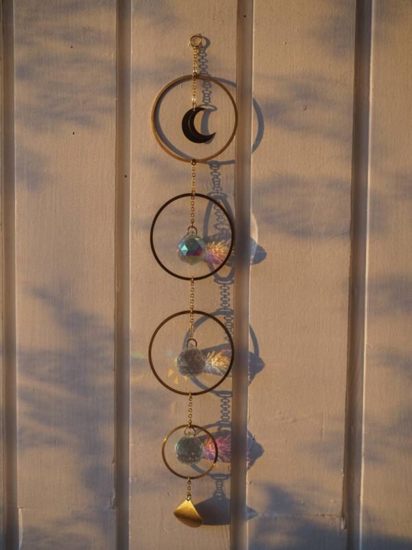 Original Handmade rainbow prism, light diffuser, boho home decoration, fairy decor,  idea