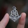 Original Viking Stainless Steel Thor Hammer Multiple Styles Domineering Unisex Knot Necklace Pendant