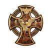 Orthodox Archangel Cross home wall decoration, wood carving, table decoration, St. Michael's Church decoration, Christian gift